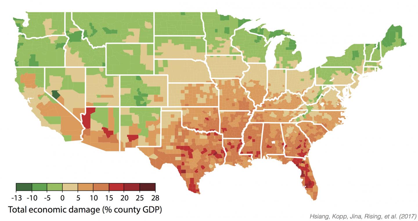 For Some US Counties, Climate Change Will Be Particularly Costly