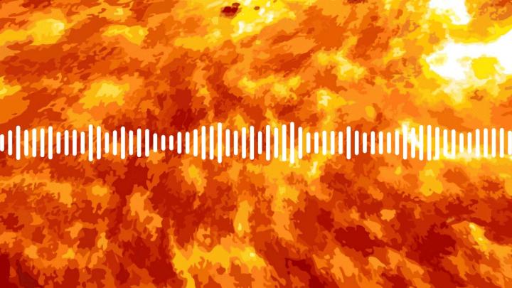 (Animation) Sunspot and Soundwave Graphic
