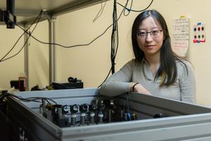 Anni Li, Doctoral Student in the research group ›Femtosecond Fieldoscopy‹ led by Dr. Hanieh Fattahi