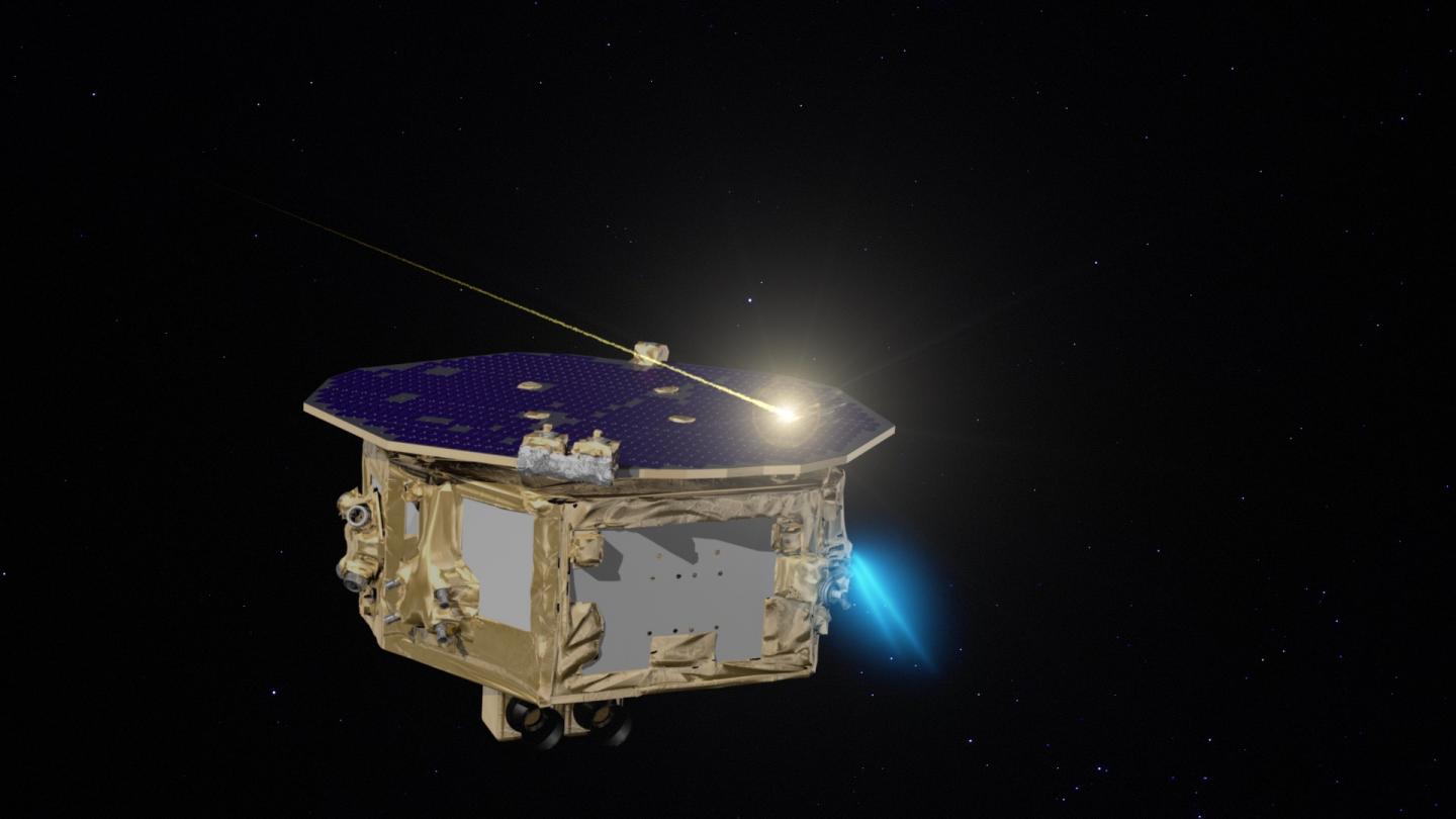 Illustration of LISA Pathfinder