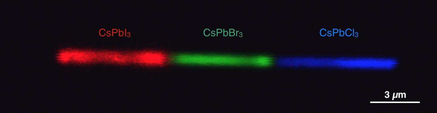 Nanowire Heterojunction-RedGreenBlue