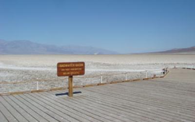 Spring at Badwater Basin, Death Valley National Park
