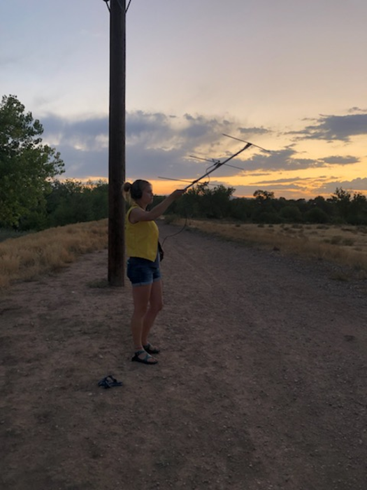 Performing radio telemetry