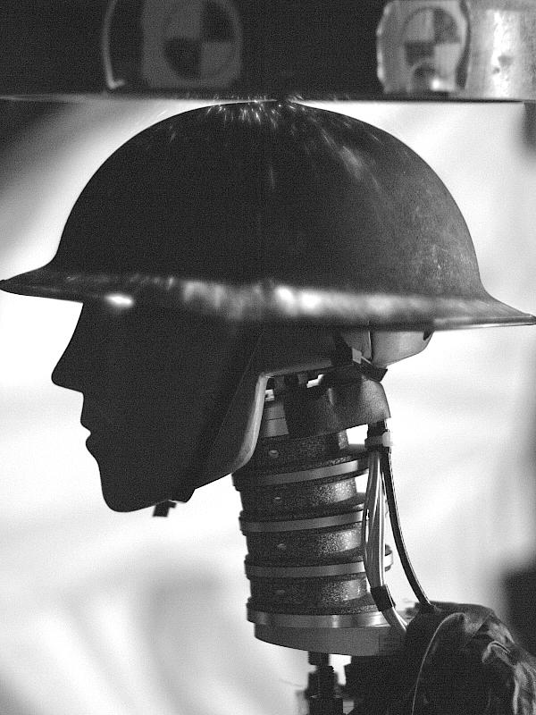 Brodie Helmet Test IMAGE EurekAlert Science News Releases