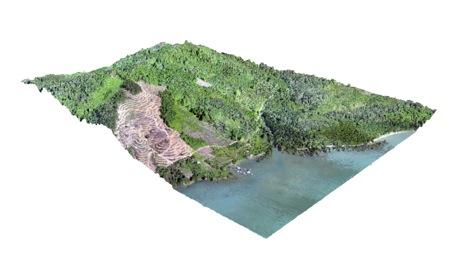 3D Model of the Study Site in Sabah, Malaysia