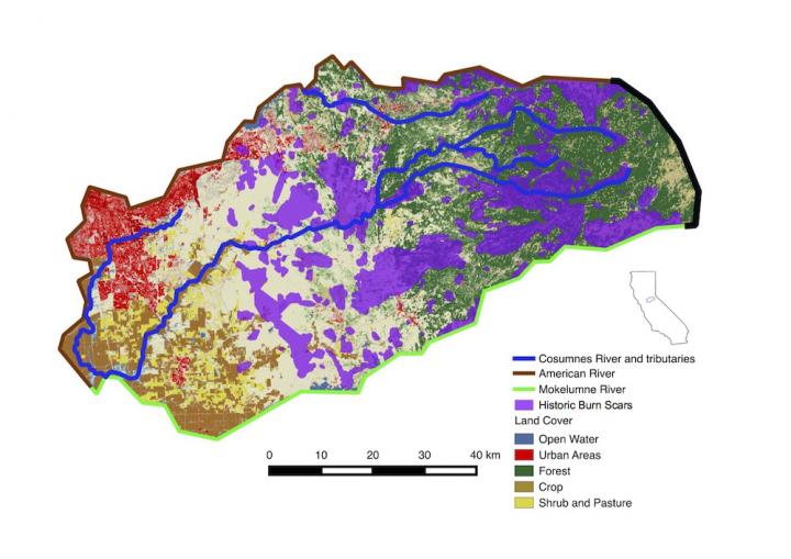 Berkeley Lab Land Cover Burn Scars