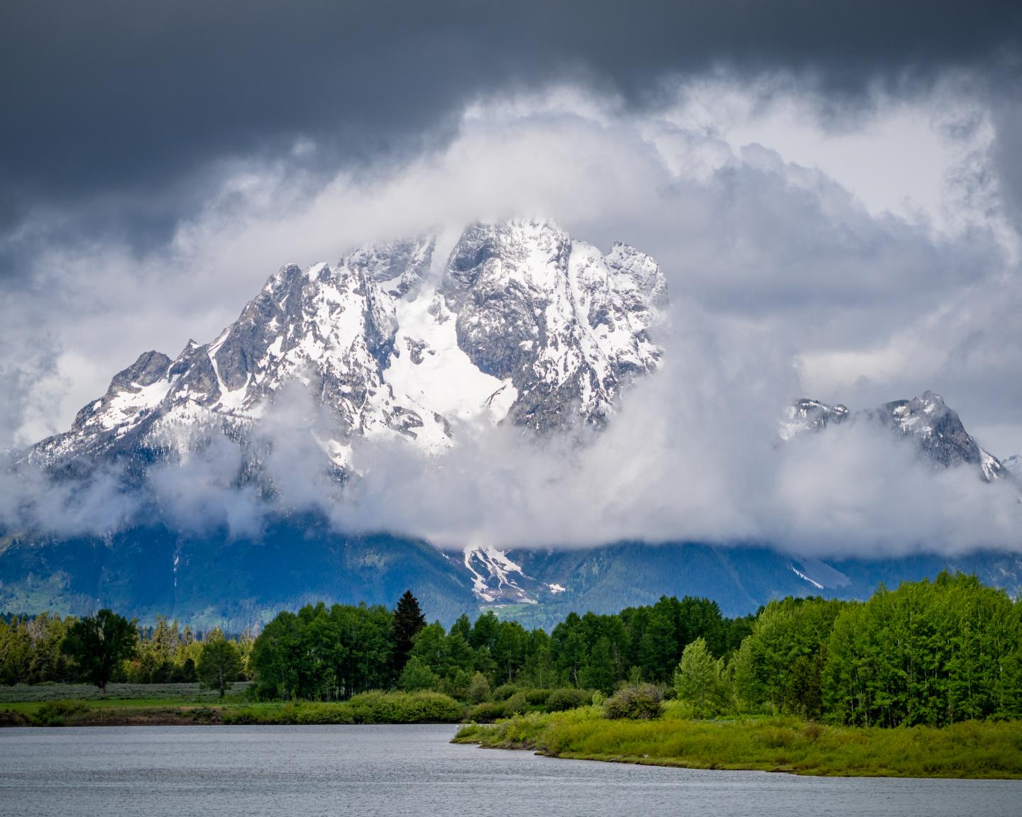 Seasonal snowmelt provides freshwater to populations around the world.