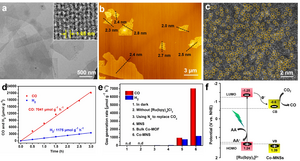 High-loading Single Cobalt Atoms on Ultrathin MOF Nanosheets for Efficient Photocatalytic CO2 Reduction