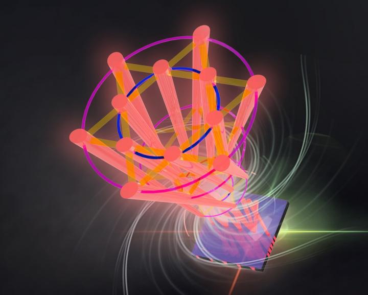 Artists impression of ultra-degree-of-freedom vector ray-wave structured light laser