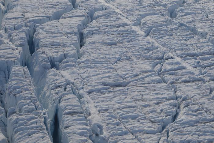 Crevasses at Store Glacier