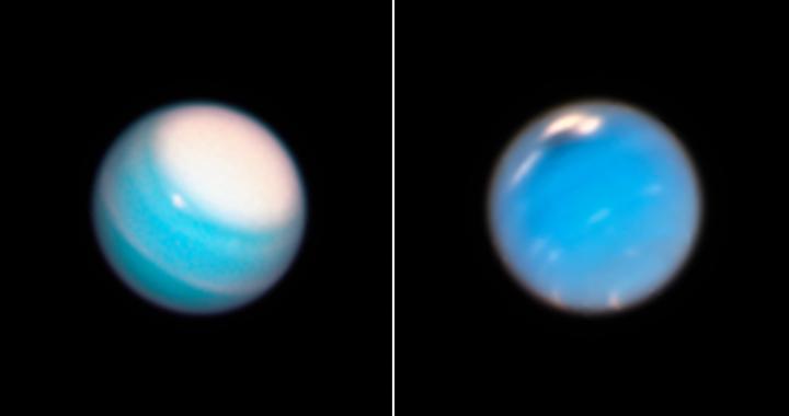 Hubble Observations of Uranus and Neptune