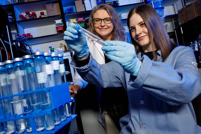 Nicole Fiore and Karrie Weber in Laboratory