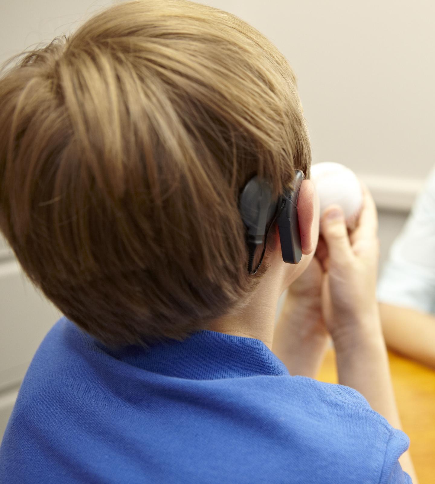 Child with Cochlear Implant