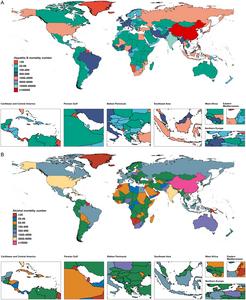 Mortality number of LCHB and LCAL in 2021