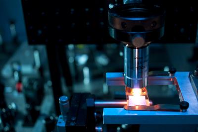 Laser Setup in the Mazur Lab