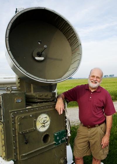 Ronald Larkin and Radar Equipment