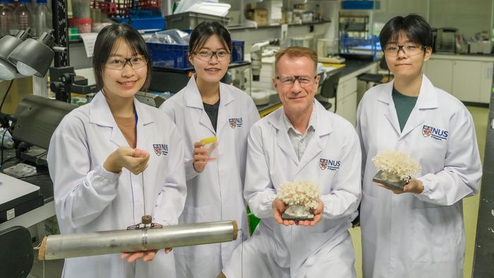 Team of marine ecologists from National University of Singapore