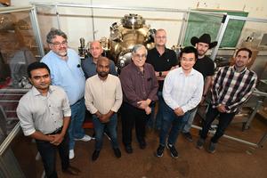 Part of the team that designed and tested the high-voltage polarized electron gun