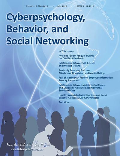 Cyberpsychology, Behavior, and Social Networking