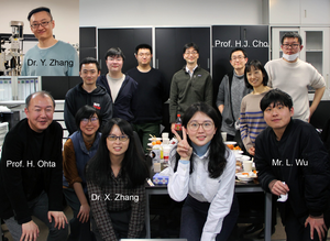 Hiromichi Ohta’s research group at RIES, Hokkaido University