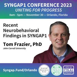 Dr. Frazier to speak at the SRF Conference