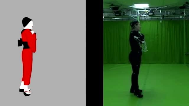 Motion Capture for Magic Butterfly