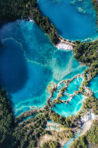 Landscape in Jiuzhaigou National Park