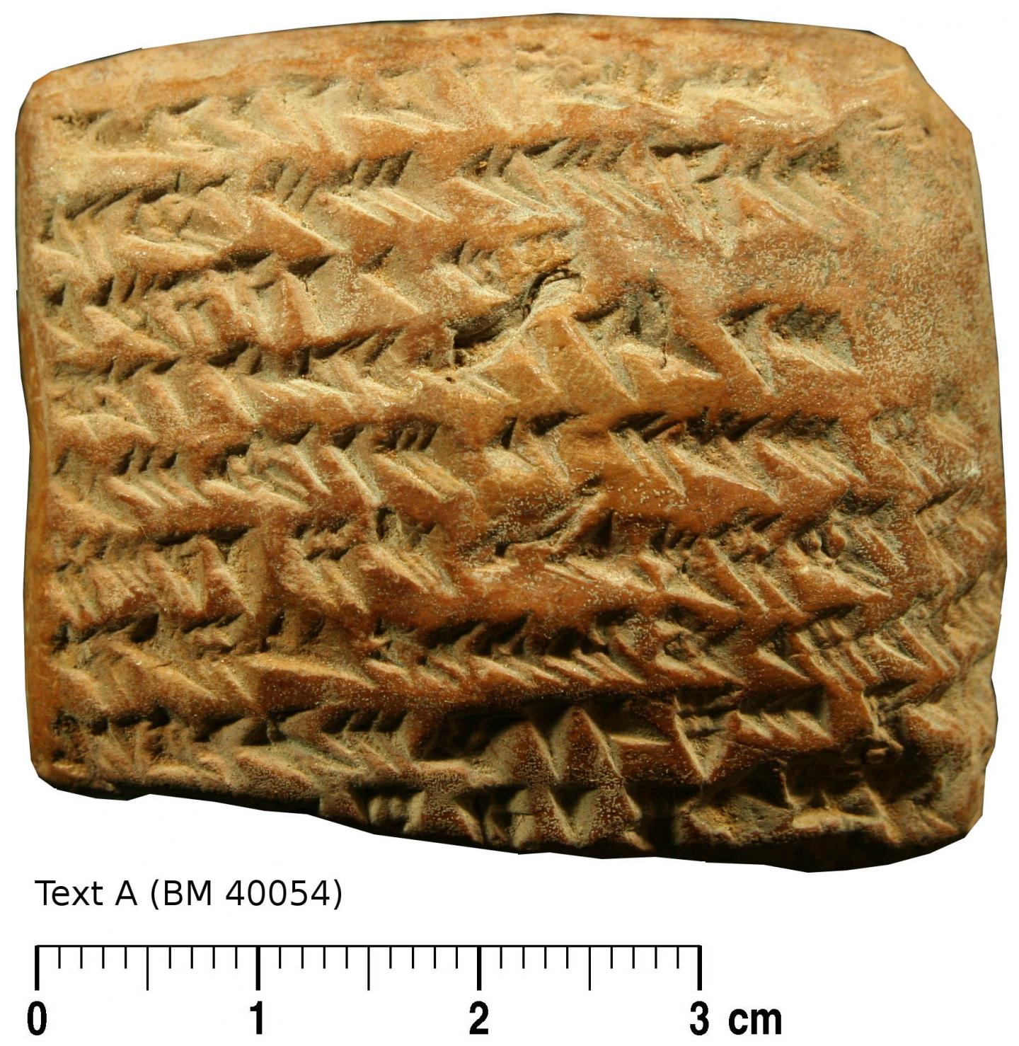 Ancient Babylonians Used Geometry to Track Jupiter (1 of 3)