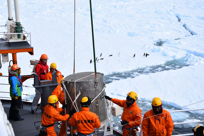 Deploying observation equipment