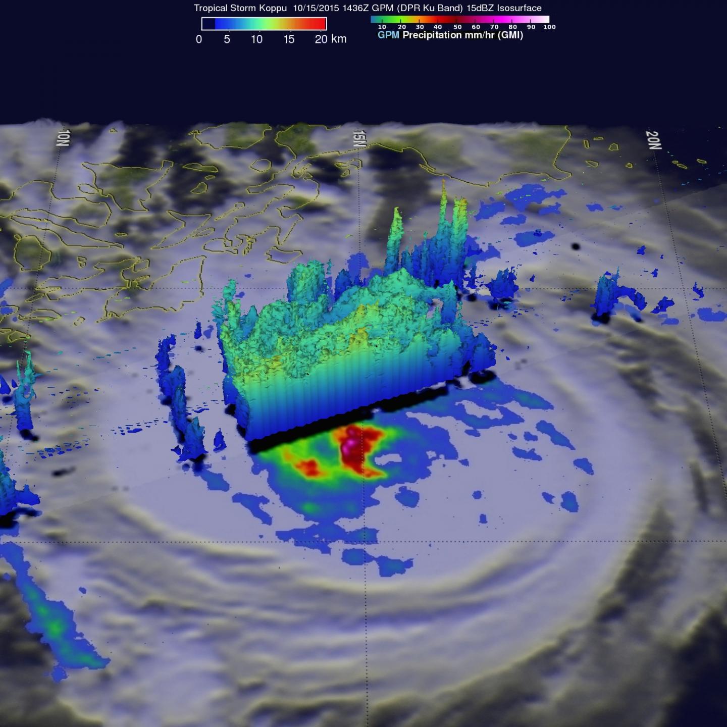 GPM Image of Koppu