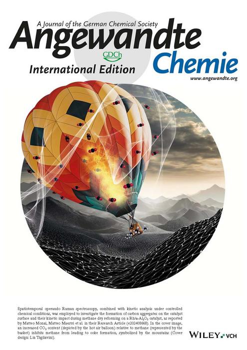 the cover of Angewandte Chemie