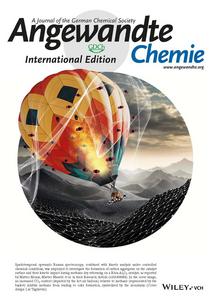 the cover of Angewandte Chemie