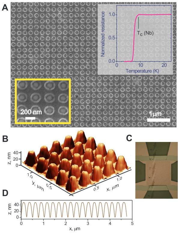 The Matrix Made from Niobium Islets