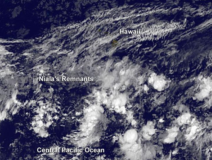 GOES-West Image of Niala