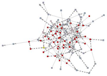 How The Default of 1 Bank Spreads in a Multiplex Network