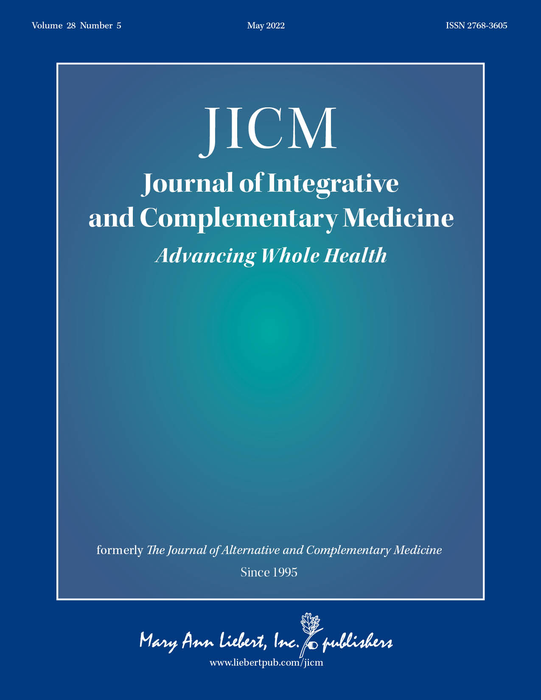 Journal of Integrative and Complementary Medicine