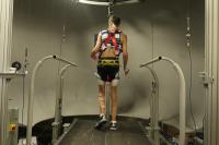 Child Using Robot-Driven TPAD Training Method to Improve Crouch Gait