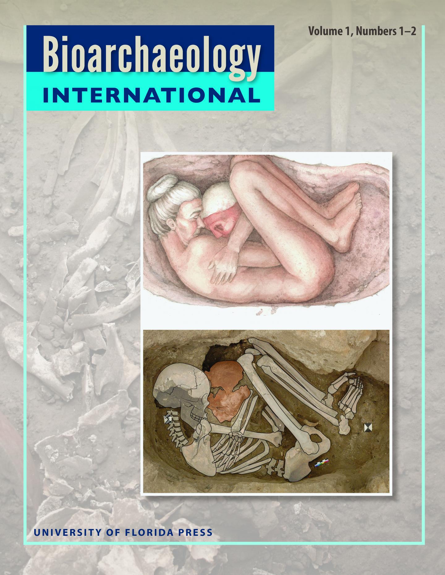 First Volume Cover of Bioarchaeology International