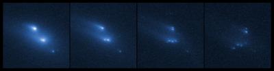 Asteroid P/2013 R3 Breaks Apart