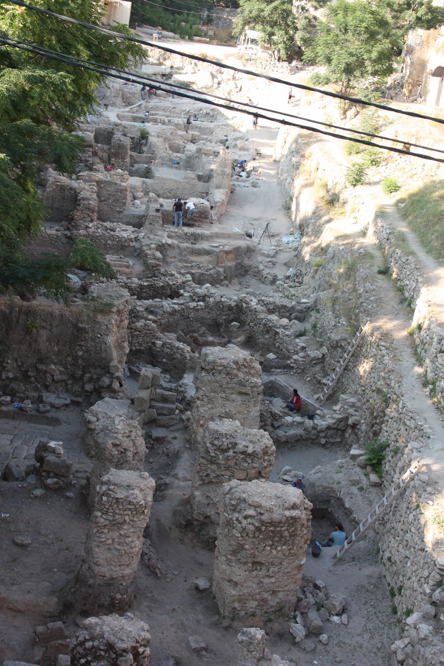 Sidon Excavation Site