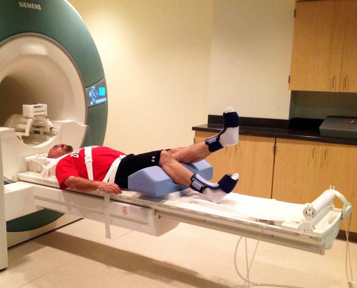 MRI Scan during Knee Movement [IMAGE] EurekAlert! Science News Releases