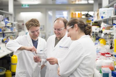 James Rickard, Joseph Evans and Joanne O'Donnell, Walter and Eliza Hall Institute
