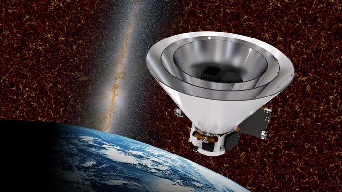 SPHEREx space telescope (artist's impression)