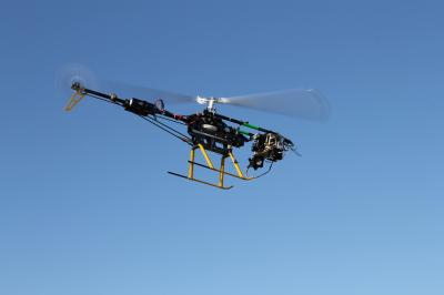 Remote-Controlled Robotic Helicopter with a Laser-Based Greenhouse Gas Sensor