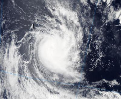 NASA MODIS Image of Cyclone Alenga