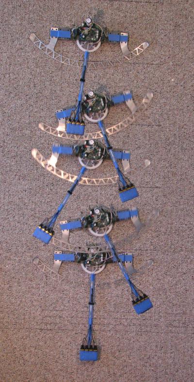 A Robot Climbs a Wall