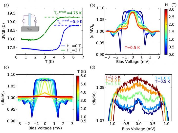 Point Contact Measurements between a Ptir Tip and TaAs Crystal