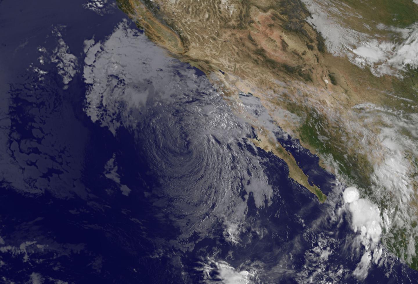 GOES-West Image of Linda