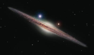 Artist's Impression of the X-ray Source HLX-1