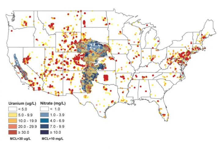 Groundwater Contamination Map